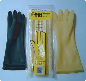 橡膠手套