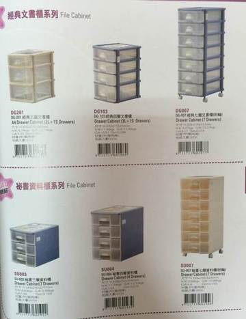 各式文書櫃